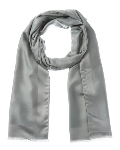 Givenchy 4g Logo Silk & Wool Scarf In Pink