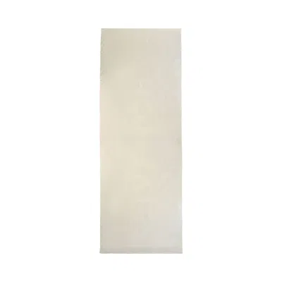 Pre-owned Givenchy 4g Logo Silk Blend Scarf 'ivory' | Cream | Women's Size Onesize
