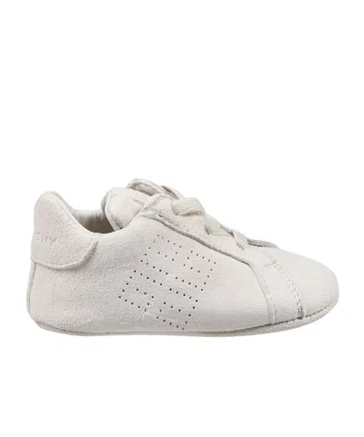 Givenchy 4g-logo Suede Trainers In White