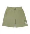 Givenchy 4g Logo Sweatshorts In Green