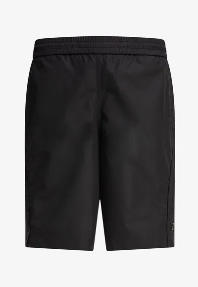 Givenchy 4g Logo Swim Shorts In Black