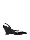 Givenchy Raven Leather Slingback Pump In Black