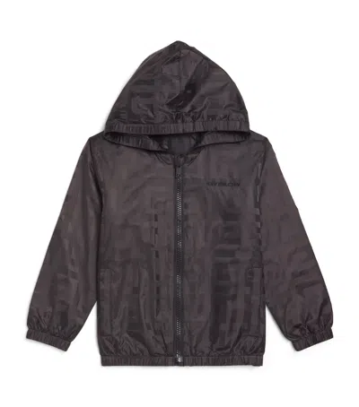 Givenchy Kids' 4g Logo Windbreaker Jacket In Black