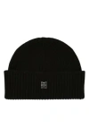 Givenchy 4g Logo Wool & Cashmere Beanie In Black