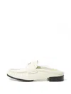 Givenchy 4g Logo-plaque Mules In White