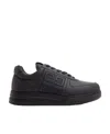 Givenchy G Move Low-top Sneakers In Calf Leather In Black