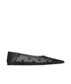 Givenchy Ballerina In 4g Mesh In Black