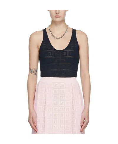Givenchy 4g Mesh Vest In Pink