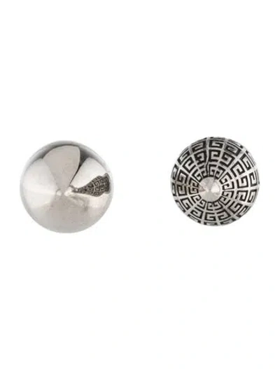 Pre-owned Givenchy 4g Mismatched Stud Earrings In Multi