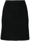 Givenchy 4g Monogram-jacquard Mini Skirt In Black