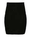Givenchy 4g-monogram Knitted Skirt In Black