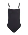 Givenchy Black One Piece Swimsuit In 4g Recycled Nylon In Black