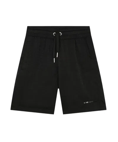 GIVENCHY 4G-MONOGRAM TRACK SHORTS