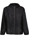 Givenchy 4g Monogram Windbreaker In Black