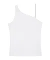Givenchy 4g-motif Asymmetric Top In White