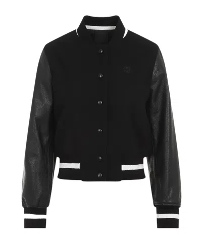GIVENCHY GIVENCHY 4G MOTIF BOMBER JACKET