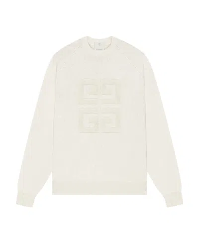 Givenchy Women's 4g Sweater In Cashmere In Ivory