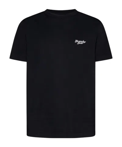 GIVENCHY GIVENCHY 4G EMBROIDERED CREWNECK T-SHIRT