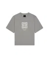 Givenchy 4g T-shirt In Cotton In Gray
