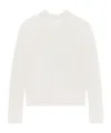 Givenchy 4g Sweater In Wool And Cashmere In White