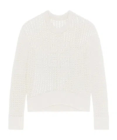 GIVENCHY GIVENCHY 4G MOTIF CROCHET KNIT JUMPER