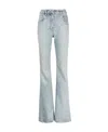 Givenchy 4g-motif Flared Jeans In Blue