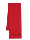 GIVENCHY 4G-MOTIF LOGO-EMBROIDERED SCARF