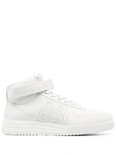 Givenchy 4g-motif Low-top Sneakers In White