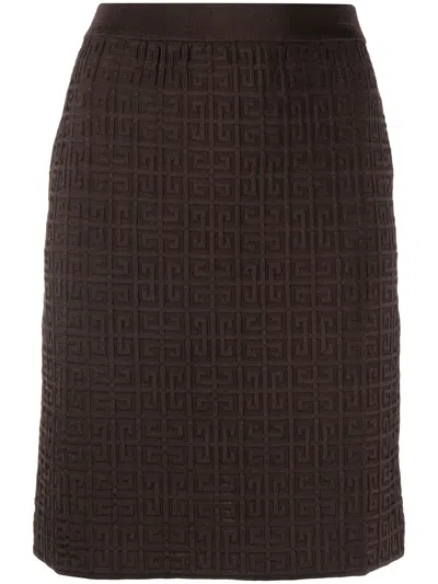 GIVENCHY 4G MOTIF MINI SKIRT