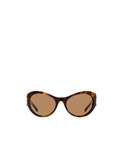 Givenchy 4g-motif Oversize-frame Sunglasses In Green