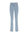 Givenchy 4g Motif Slim-fit Trousers In Blue