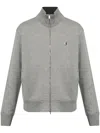 Givenchy 4g-plaque Zip-up Sport Jacket In Grey
