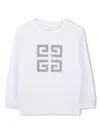 Givenchy 4g-motif Sweatshirt In White