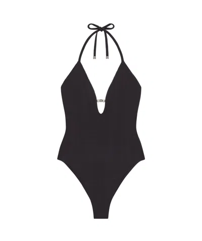 Givenchy 4g-motif Swimsuit In Black