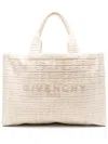 Givenchy Jacquard Tote Bag In Nude