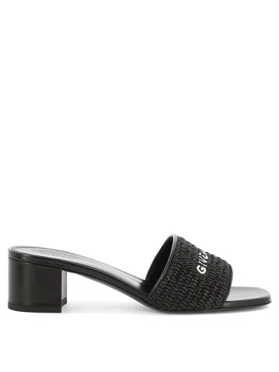 Givenchy "4g" Mules In Black