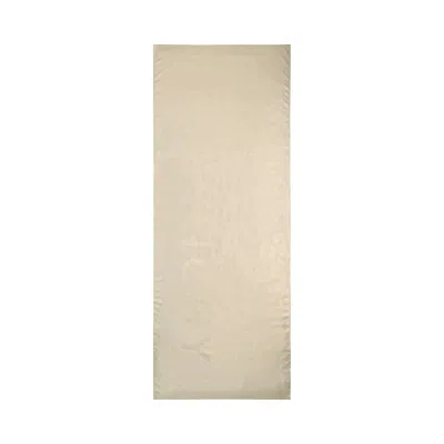 Pre-owned Givenchy 4g Oblong Wool Scarf 'eggshell' | Cream | Women's Size Onesize In White
