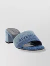 Givenchy '4g' Open Toe Block Heel Sandals