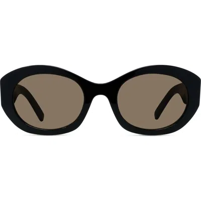 Givenchy 4g Oval Sunglasses In Multi
