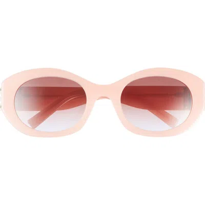 Givenchy 4g Oval Sunglasses In Pink