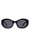 Givenchy Tortoise Acetate 4g Sunglasses In Black