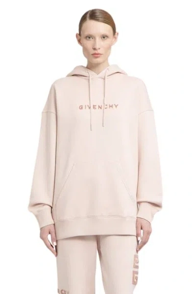 Givenchy 4g Oversized Hoodie In Pink