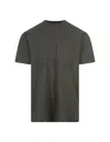 GIVENCHY 4G OVERSIZED T-SHIRT IN GREY GREEN COTTON