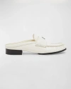 GIVENCHY 4G PATENT LEATHER MULE LOAFERS