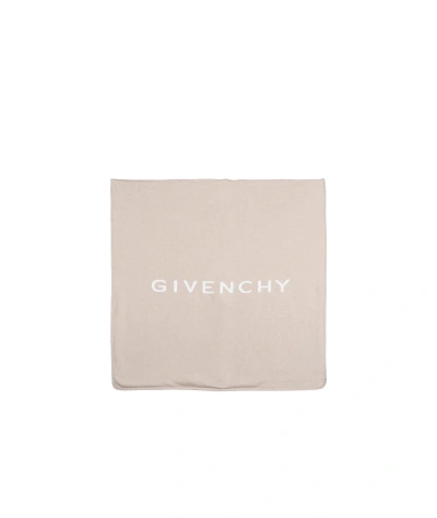 Givenchy 4g Pattern Blanket In Nude