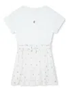 Givenchy 4g-pattern Cotton Dress In White