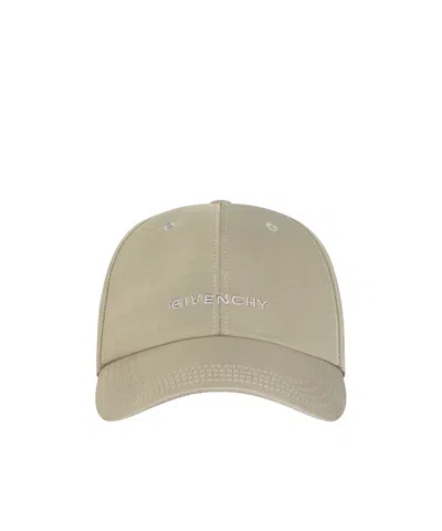 Givenchy Curved Cap In Beige