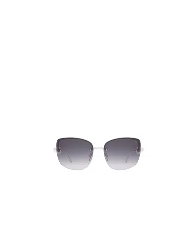 Givenchy 4g Pearl Sunglasses In Metal With Crystals