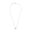 Givenchy Silver 4g Necklace In White
