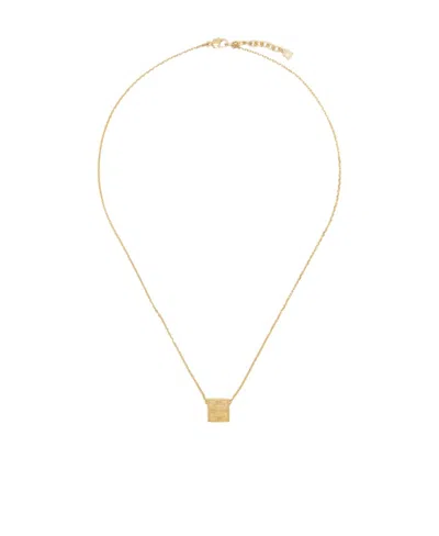 Givenchy 4g Pendant Necklace In Golden Yellow